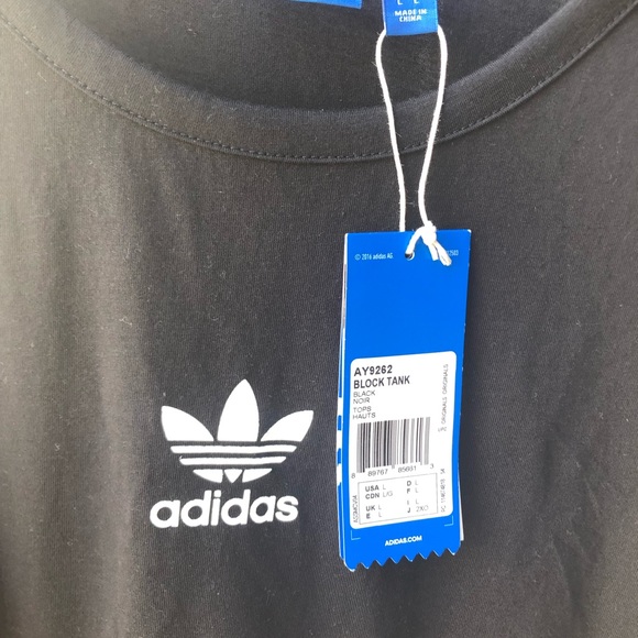 Men’s adidas block tank size L - Picture 2 of 3